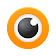 Orange Eye icon