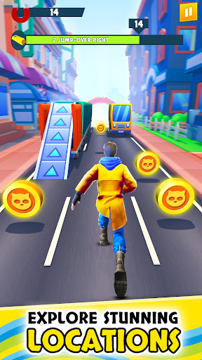 Screenshot Subway Runner Game