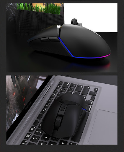 Title 12, Rechargeable Dual Mode E-sports Wireless Mouse....