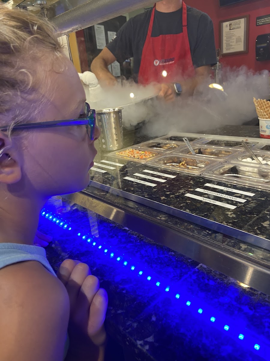 Gluten-Free at Sub Zero Nitrogen Ice Cream