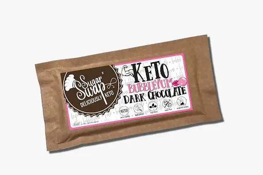 Keto BubbleYum Dark Chocolate | Sugarfree | Ultra Low Carb