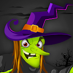 Cover Image of Download Angry Witch vs Pumpkin: Scary Halloween Game 2019 1.0 APK