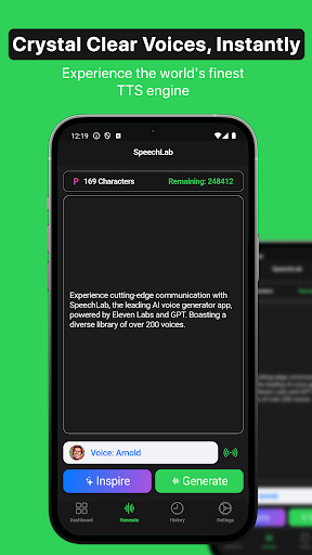 Screenshot SpeechLab: AI Voice Changer