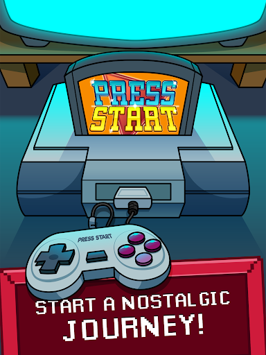 Press Start - Game Nostalgia Clicker