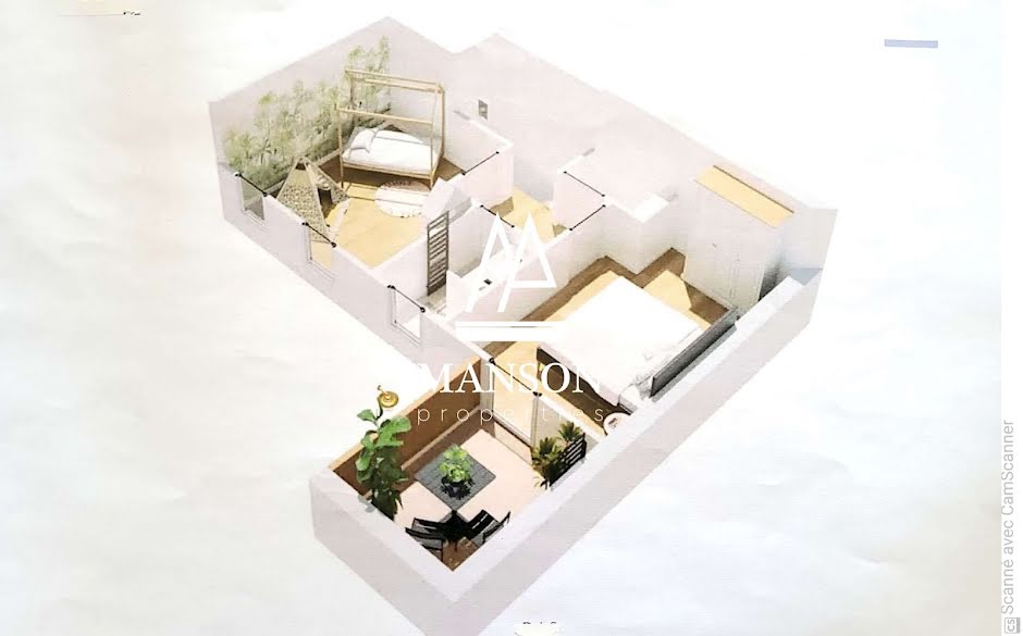 Vente duplex 4 pièces 91 m² à Bordeaux (33000), 736 912 €