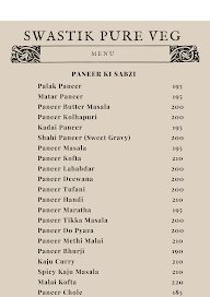 Swastik Pure Veg menu 5