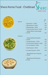 Shero Home Food - Chettinad menu 1