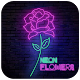 Download Beautiful Neon Flowers For PC Windows and Mac