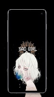 Sad Girl Wallpaper Screenshot