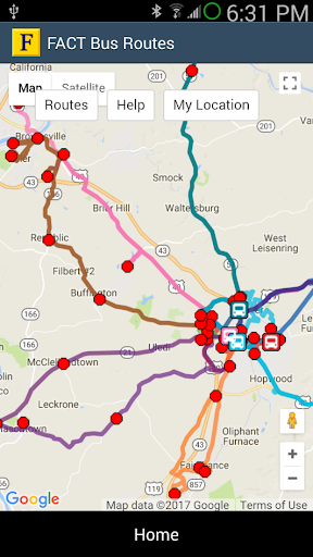 FACT Bus Routes