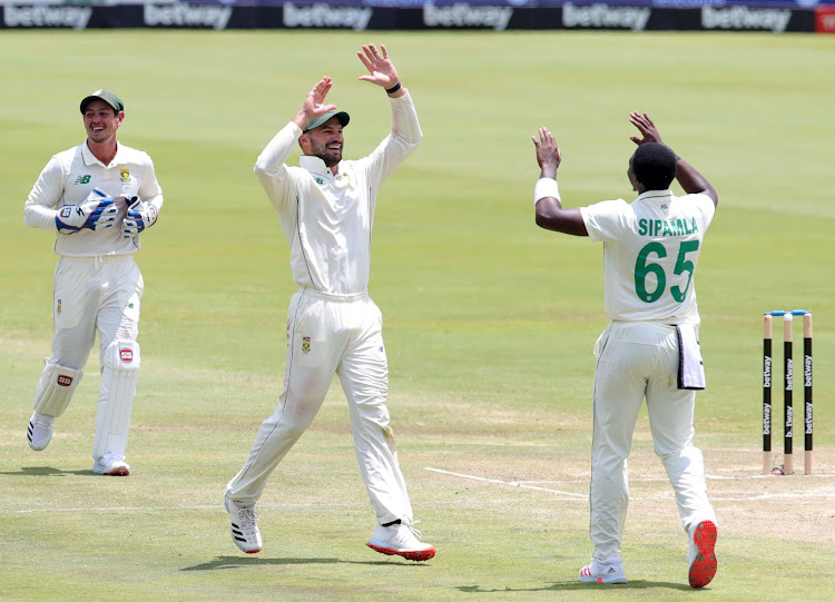 Lutho Sipamla added three more Test wickets for South Africa to his name.