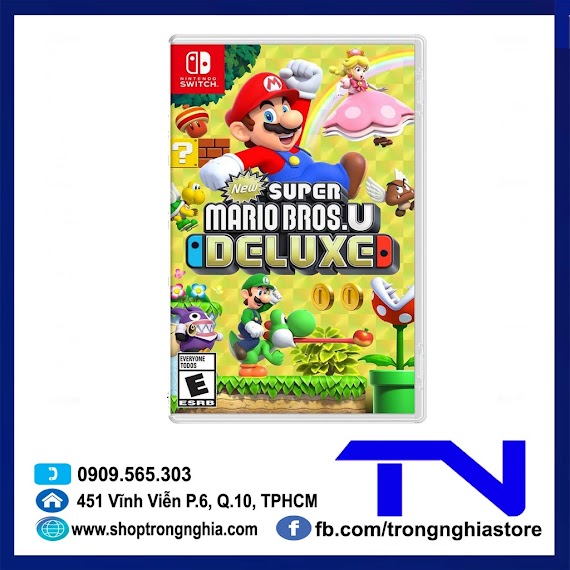 Game Switch - New Super Mario Bros. U Deluxe