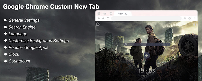 The Last of Us Wallpapers New Tab marquee promo image