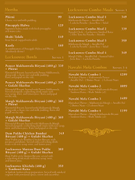 Lucknowee menu 3