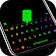 Thème de clavier Led Neon Black icon