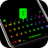 Led Neon Black Keyboard Theme 1.0