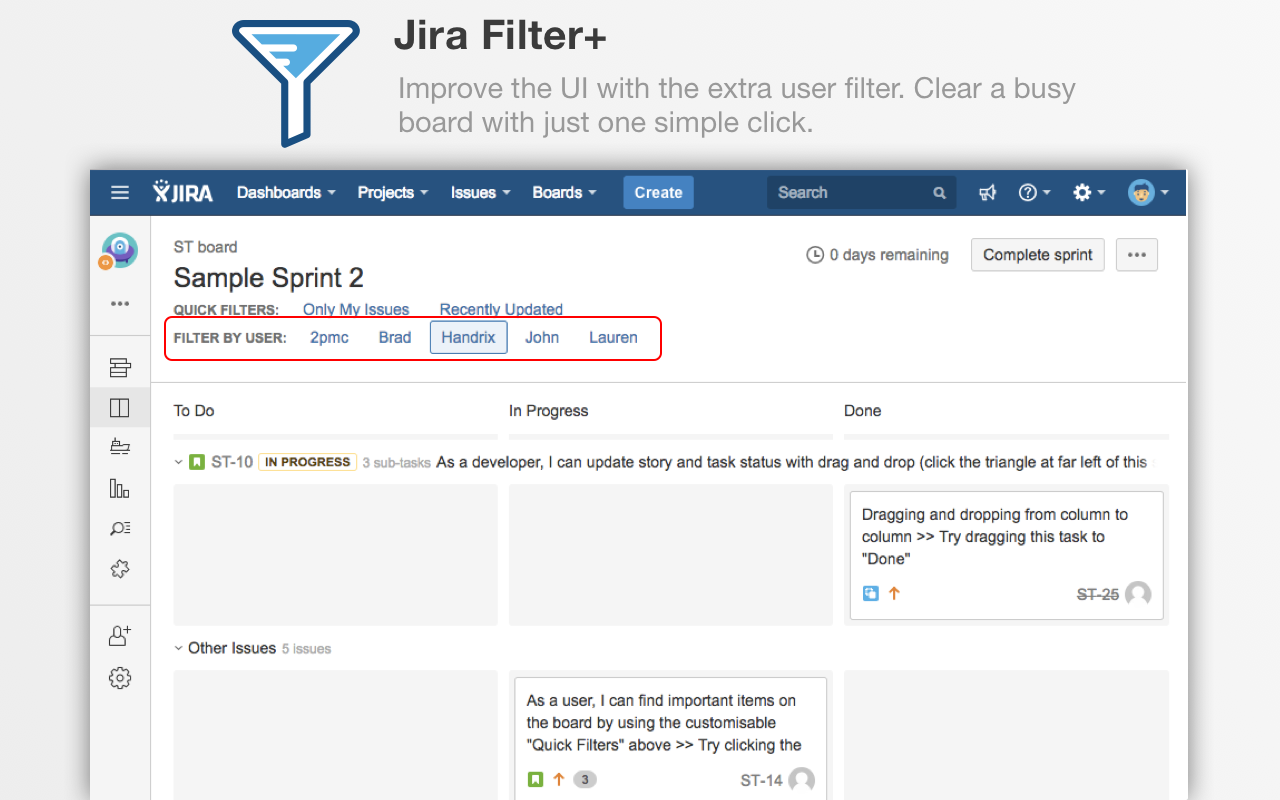 Jira Filter + Preview image 3