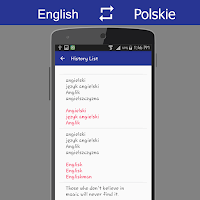 English - Polish Translator Screenshot