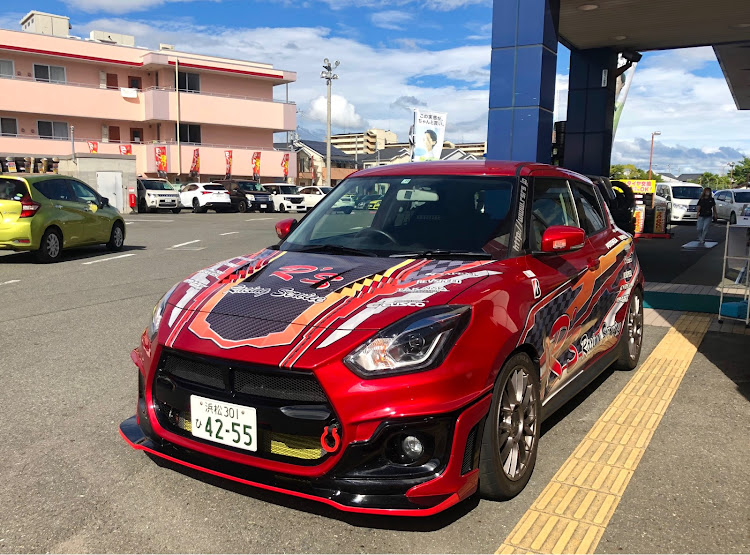 スイフトスポーツの高槻SAB・iPhone特訓・たけっち夫妻とに関するカスタム事例の投稿画像8枚目