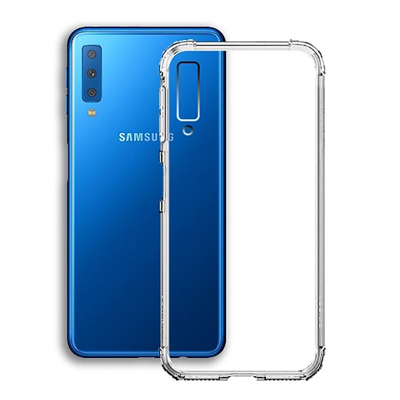 Ốp Lưng Chống Sốc cho điện thoại Samsung Galaxy A7 2018 - Dẻo Trong - Hàng Chính Hãng