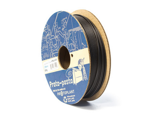 Proto-Pasta Carbon Fiber Black HTPLA Filament - 1.75mm (0.5kg)