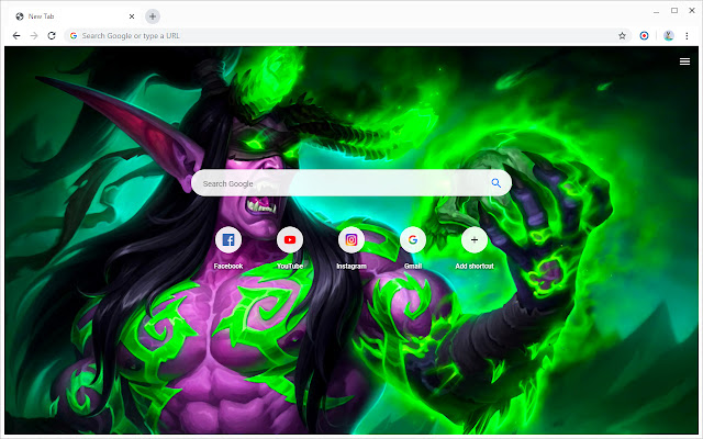 Illidan Stormrage Warcraft Wallpapers New Tab