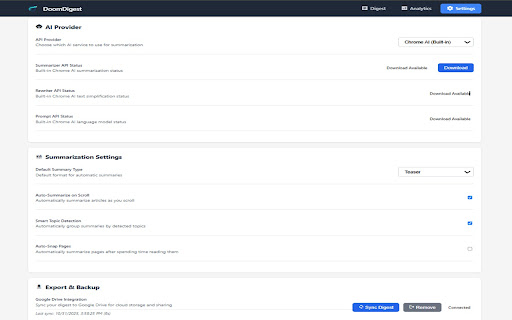 DoomDigest screenshot 5