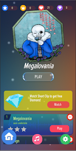 Megalovania  Sans Piano Tiles banner