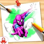 Cover Image of Скачать Coloring Books Super Hero 1.1.1 APK