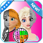 Cover Image of ดาวน์โหลด Princess Coloring - Color By number  APK