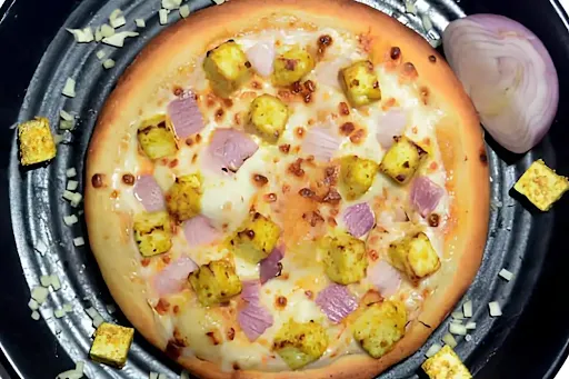 Cheese Onion And Paneer Pizza