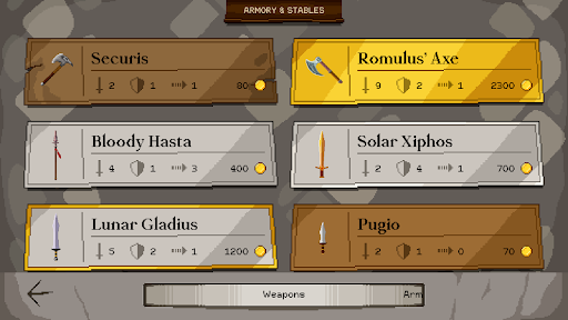 Screenshot Gladiator manager