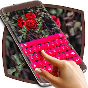 Real Red Roses Keyboard Theme  Icon