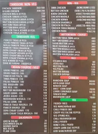 Zaid Quresh Kabab menu 1