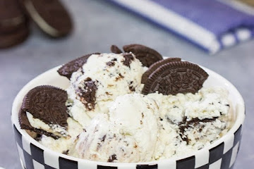 No Churn Oreo Ice Cream