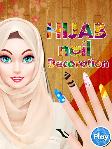 Hijab Nail Decoration