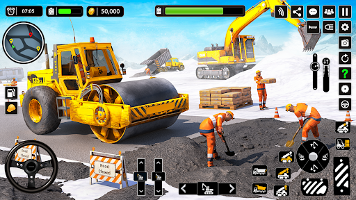 Screenshot Snow Offroad Construction Game