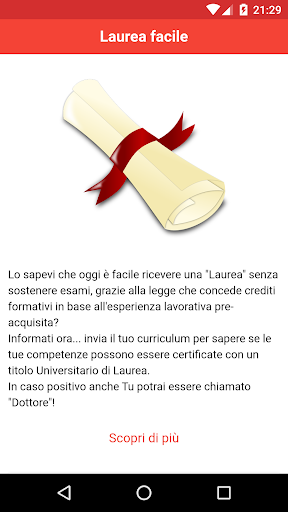 Laurea facile - C. S. Parioli