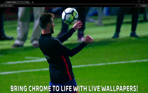 Lionel Messi Ball Control Live Wallpaper