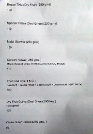 Meghraj Food Court menu 6