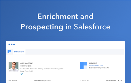 Clearbit for Salesforce – Lite Preview image 0