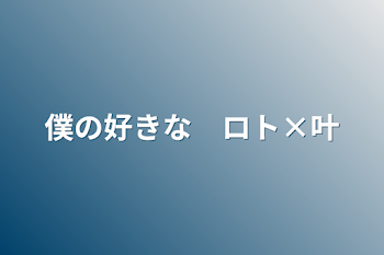 僕の好きな　ロト×叶