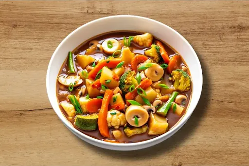 Mixed Veg Hot Garlic Sauce