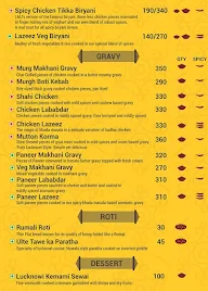 Lucknow Meri Jaan menu 3