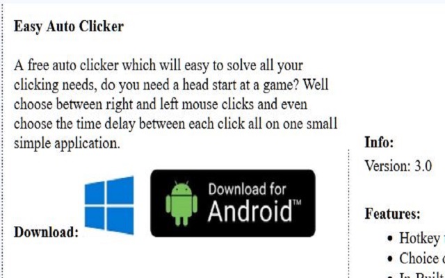 Easy Auto Clicker Preview image 1