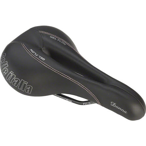 Selle Italia Donna Gel Flow Women's Saddle L2, Black