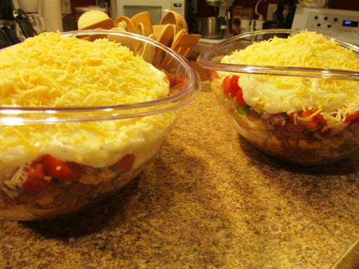 Layered Cornbread Salad