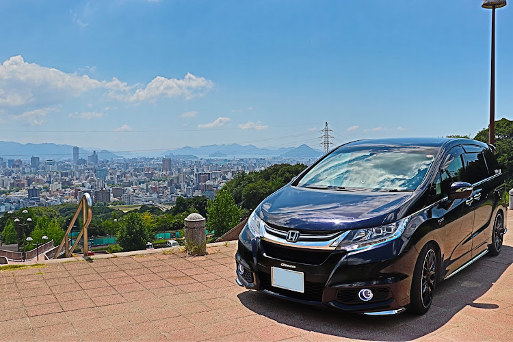 オデッセイの単焦点レンズ練習中・距離感覚おかしくなってます😓・往復240km・片道2時間半・本場のお好み焼きは美味しいに関するカスタム事例の投稿画像1枚目