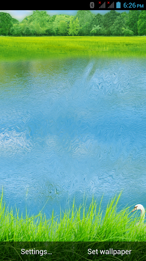 4D Ripple Lake Live Wallpaper