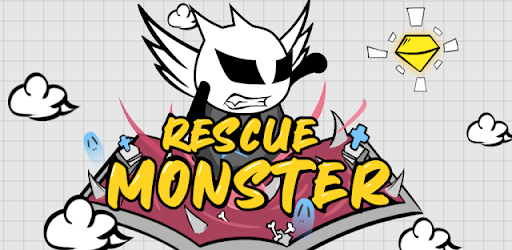 Rescue Monster - Rope Puzzle